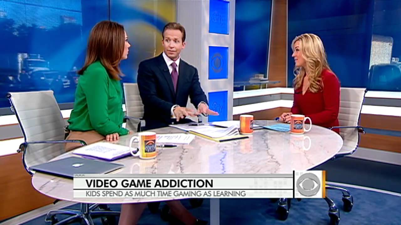 The Early Show - Video game addiction and kids
