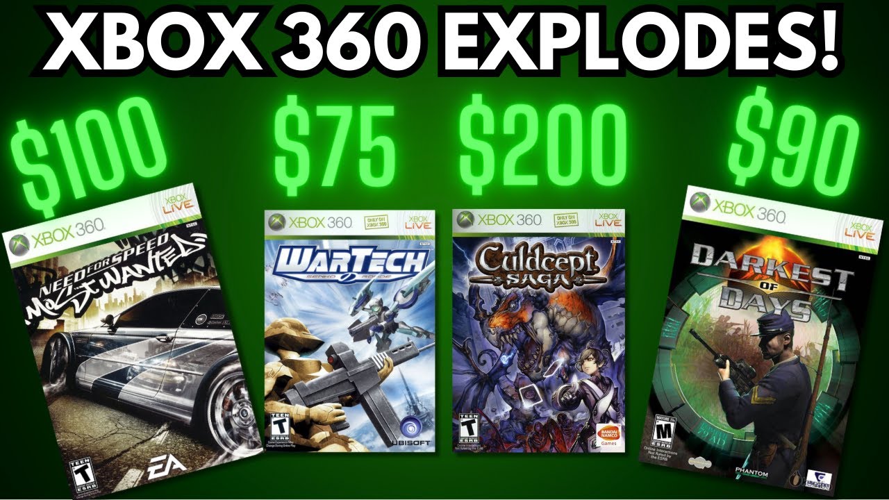 It Begins... Xbox 360 Prices Are Skyrocketing
