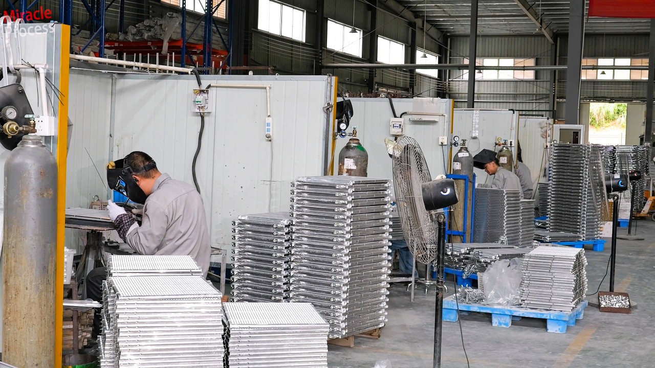 Изучение всего процесса массового производства конденсаторов автомобильных кондиционеров