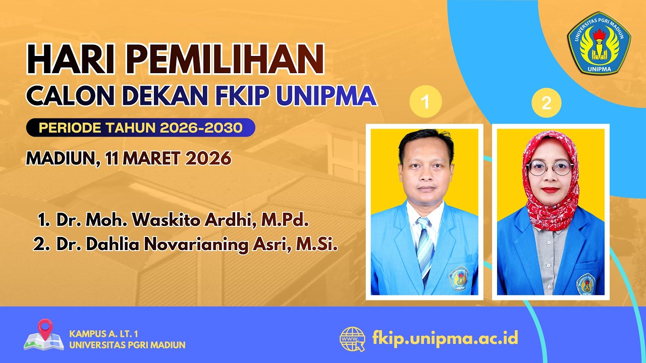 🔴 LIVE STREAMING : PEMILIHAN DEKAN FKIP PERIODE 2026-2030