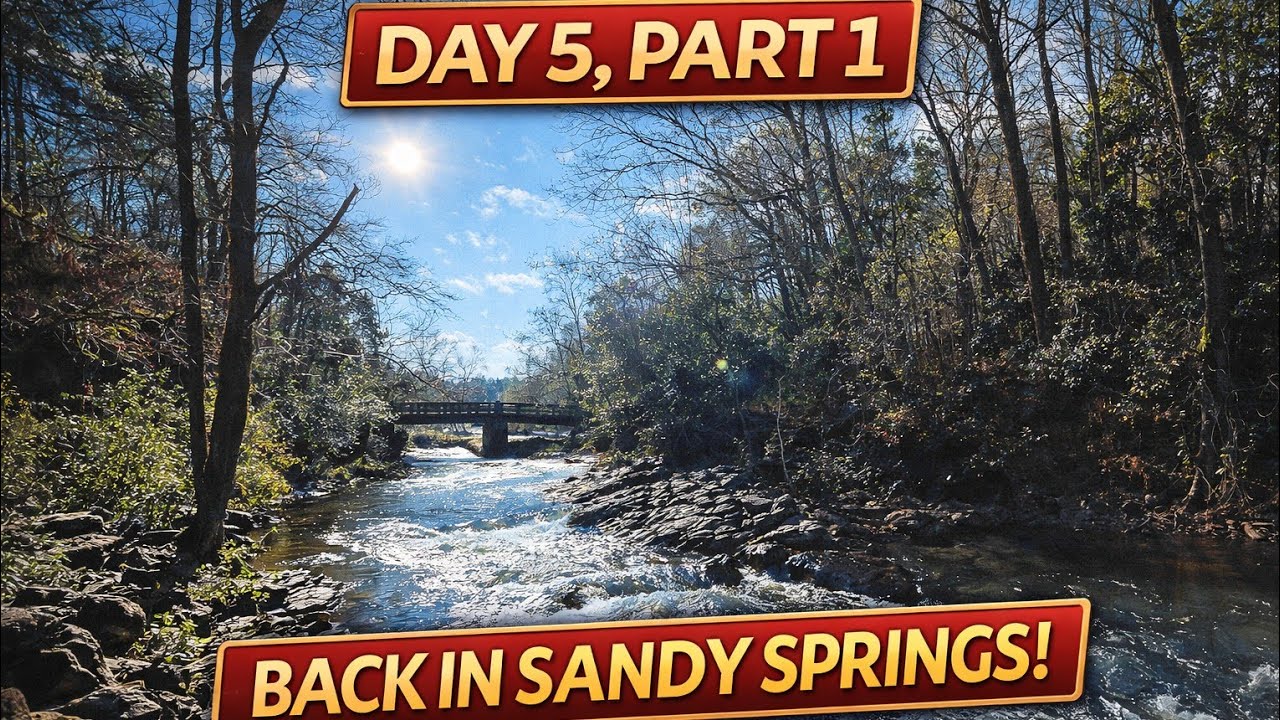 Atlanta Walk — Jan 11, 2026 | Day 5 (Part 1): Returning Where the Walk Paused