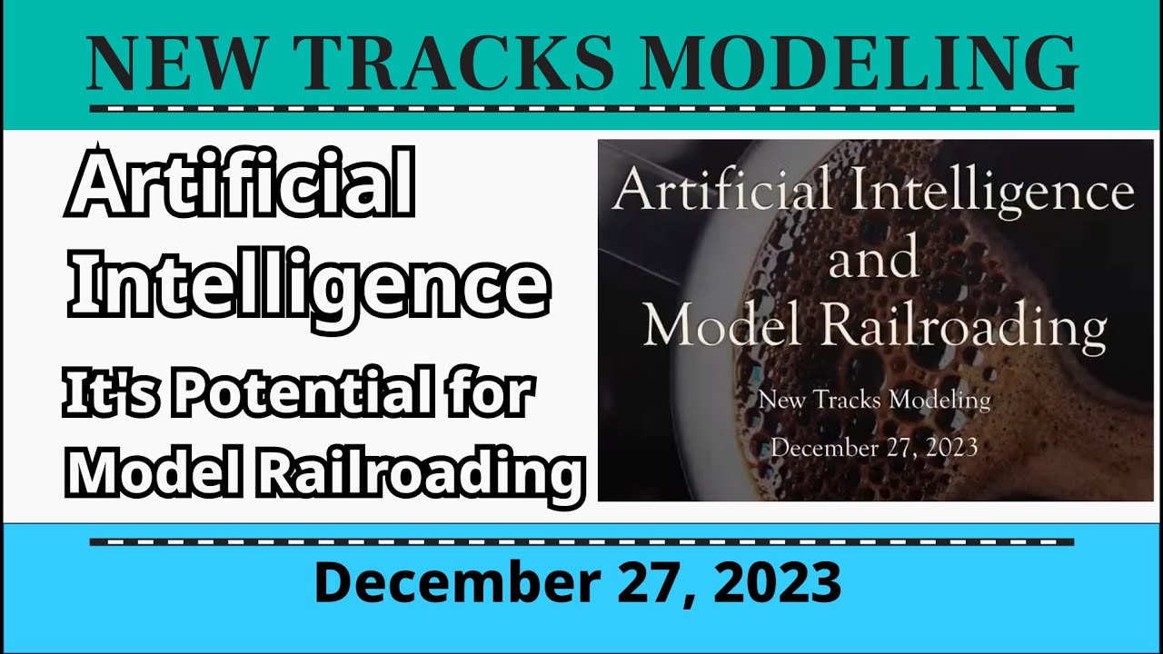 Artificial Intelligance in Model Railroading