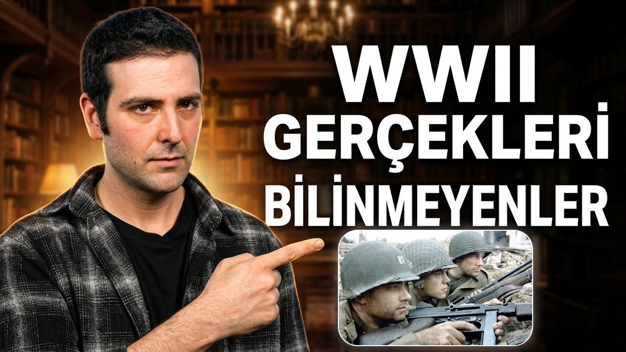 TARİH YAZARI, 2. DÜNYA SAVAŞI SAHNELERİNİ İZLİYOR!