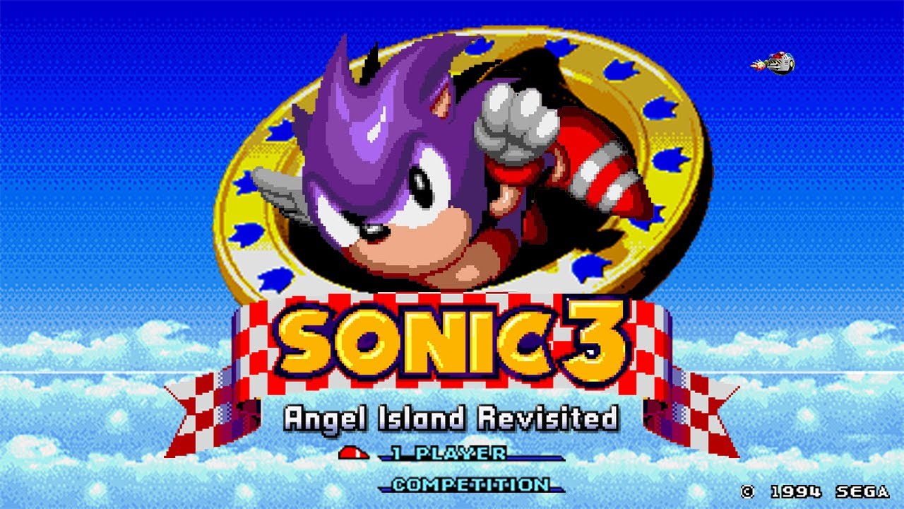 Pana Der Hejhog in Sonic 3 A.I.R ✪ Full Game Playthrough (1080p/60fps)