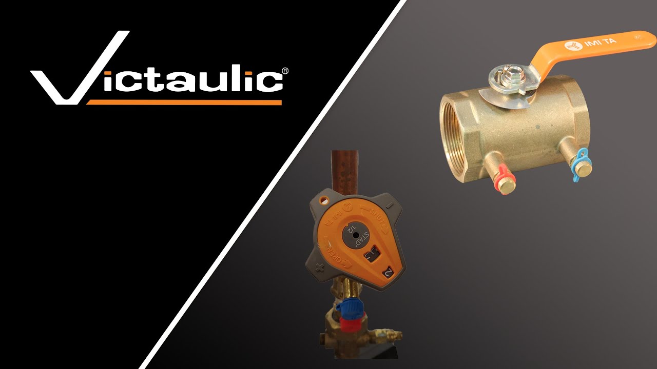 Victaulic Manual Balancing with Ball Valves vs Globe Valves
