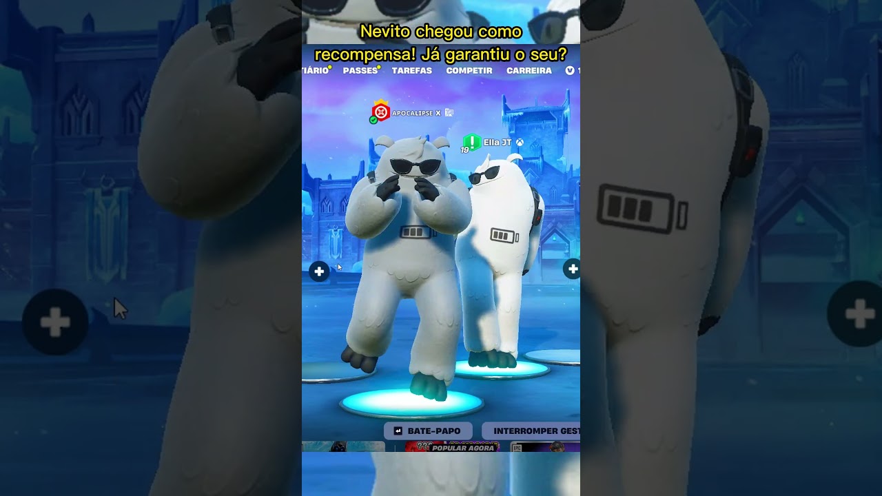 🎁 GR&Aacute;TIS: Nevito j&aacute; est&aacute; dispon&iacute;vel como recompensa! #fortnite