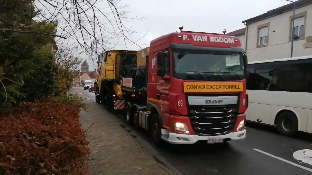convoi exceptionnel van egdom maren