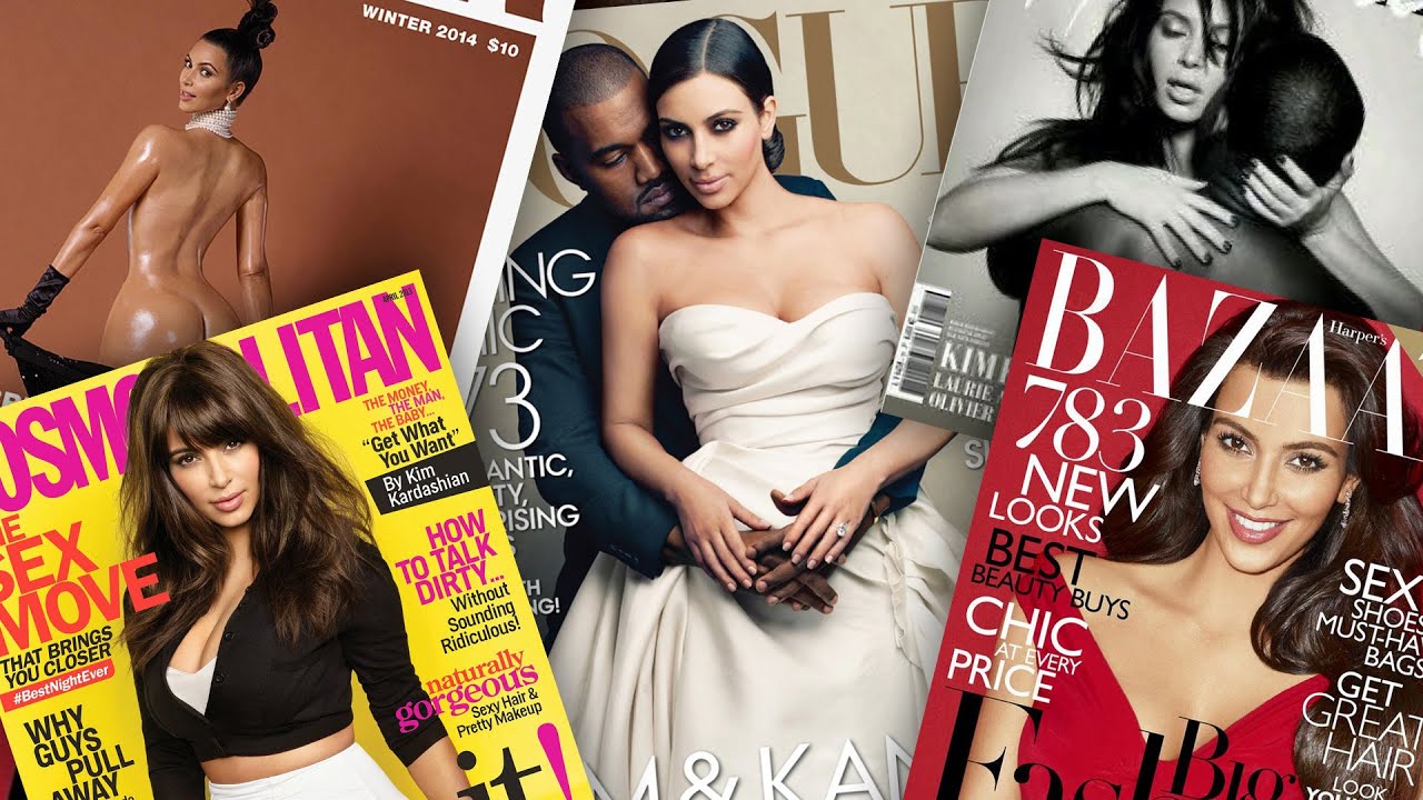 8 Sexiest Kim Kardashian Magazine Covers