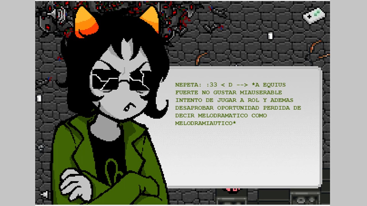 Homestuck: alterniabound equius localiza al altasangre (español)