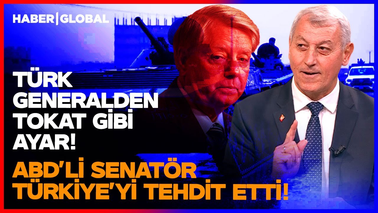 Türk Generalden Tokat Gibi Ayar! ABD'li Senatör Türkiye'yi Tehdit Etti Ağzının Payını Aldı!