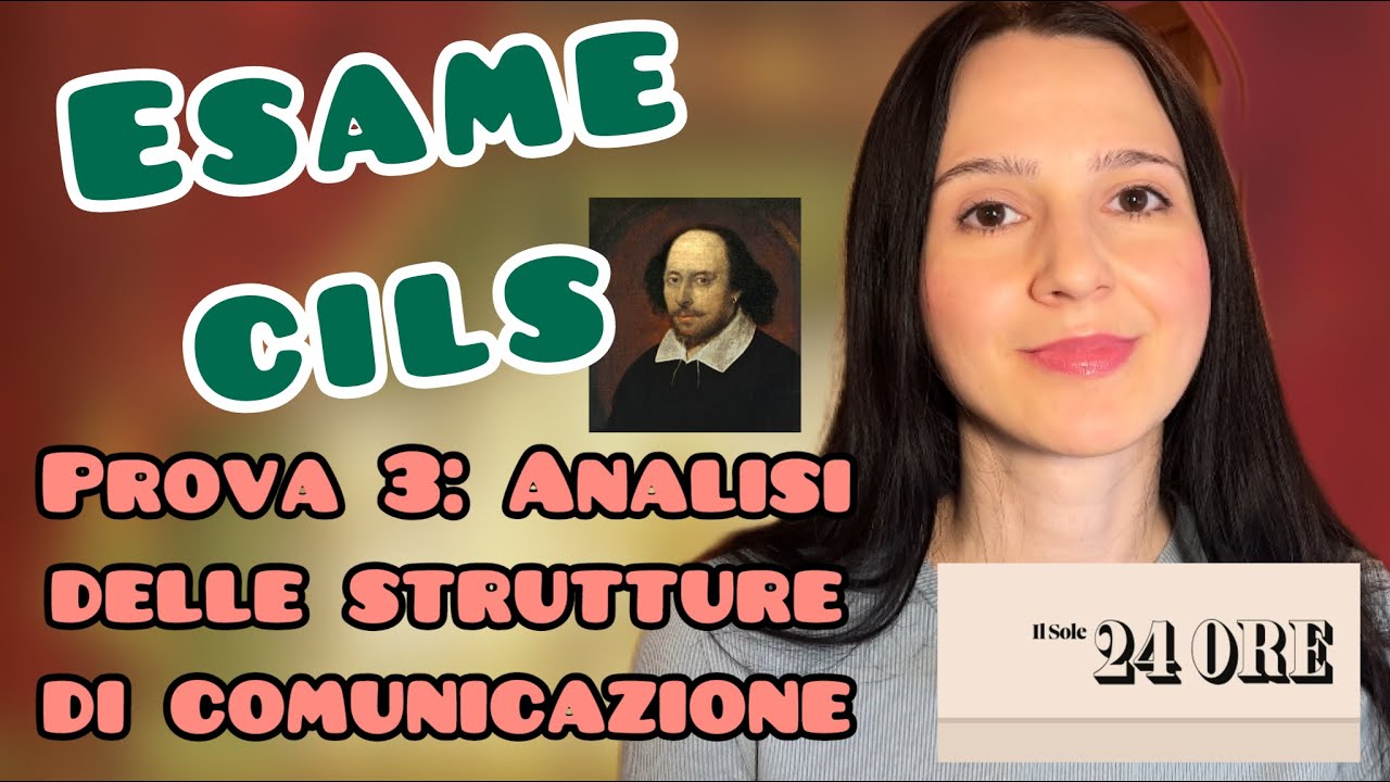 ESAME CILS: prova 3 dell’Analisi delle strutture di comunicazione