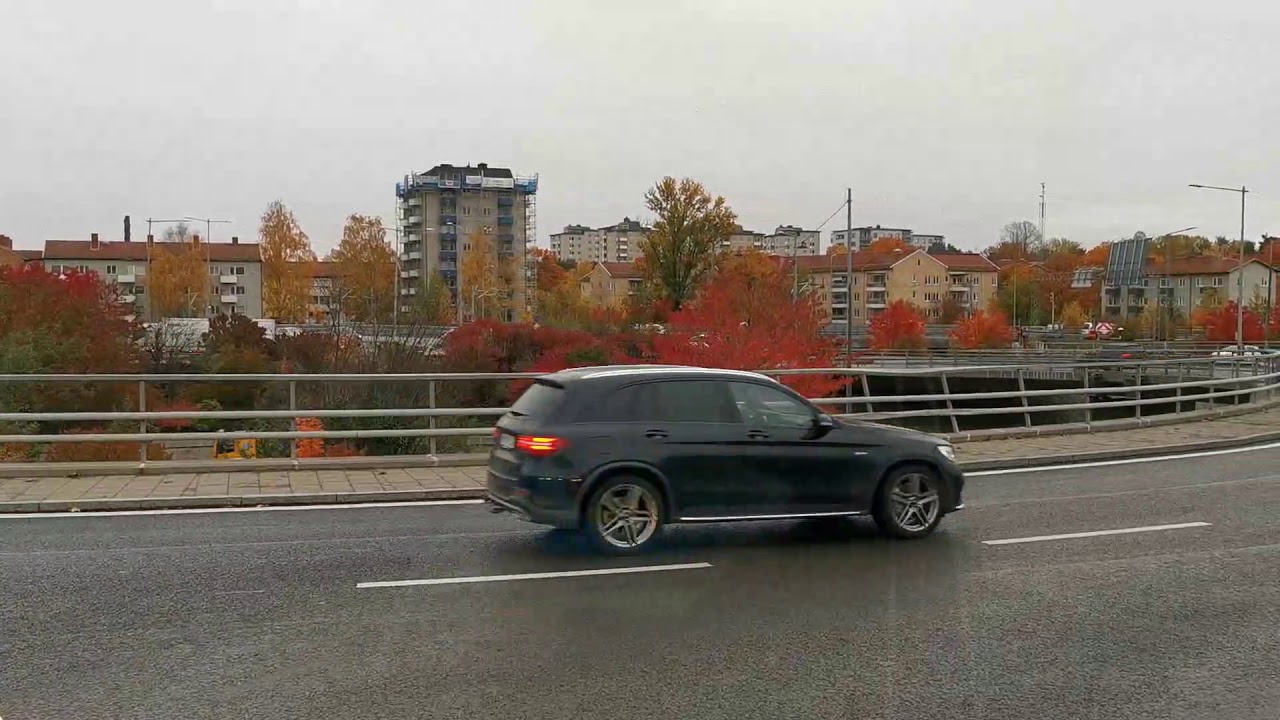 Linje 134 Östbarga mot Liljeholmen via Partihallarna  (Stockholm SSV Nyboda Hallen Garage )
