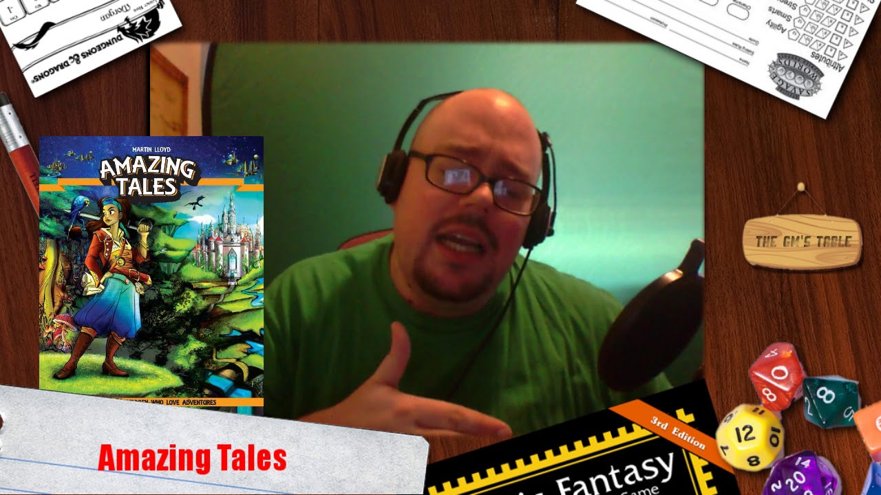 Amazing Tales (Kids' RPG Review)