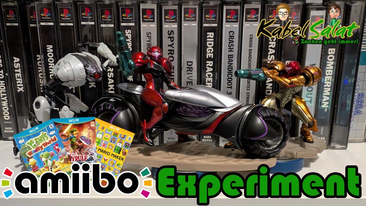 Experiment: Metroid Prime 4 Beyond amiibo ausprobiert in diversen WiiU  Spielen
