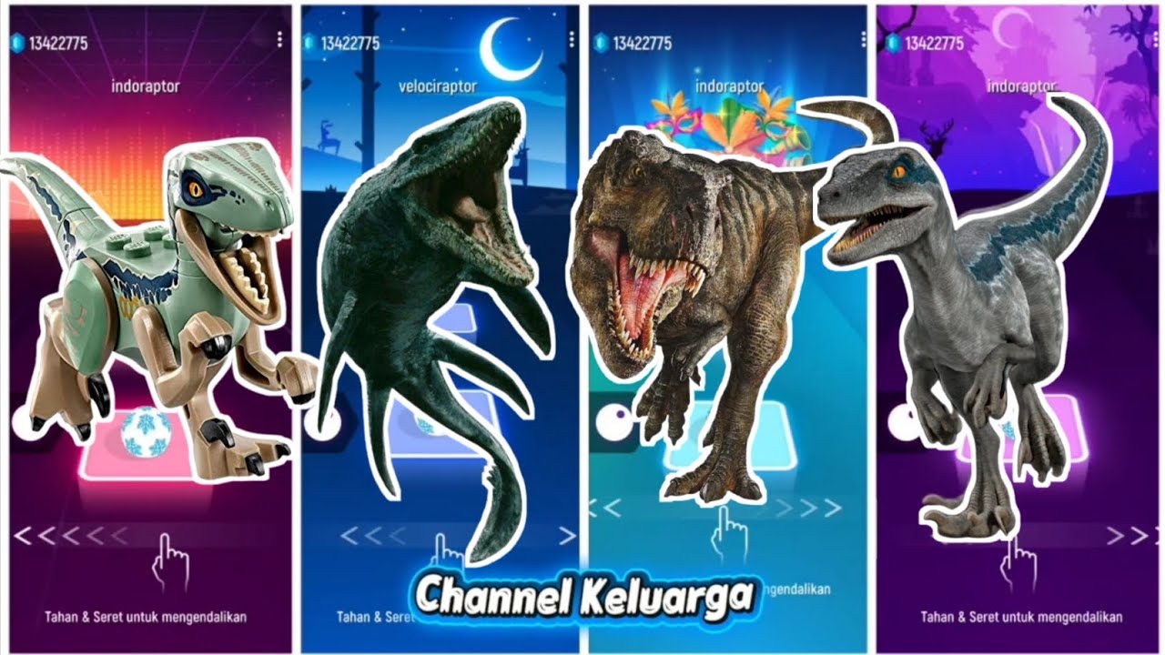 Lego jurassic world vs mosasaurus vs tyrannosaurus rex vs velociraptor