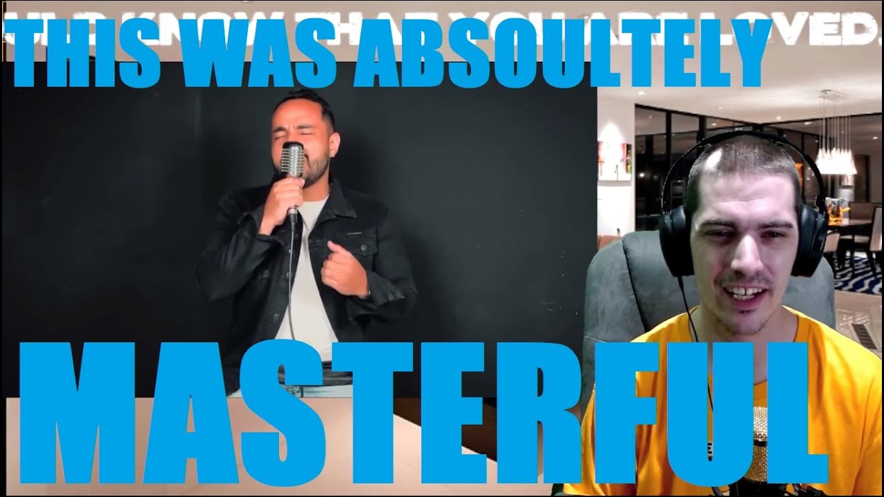 Talking To The Moon - Gabriel Henrique / Bruno Mars Cover | Reaction