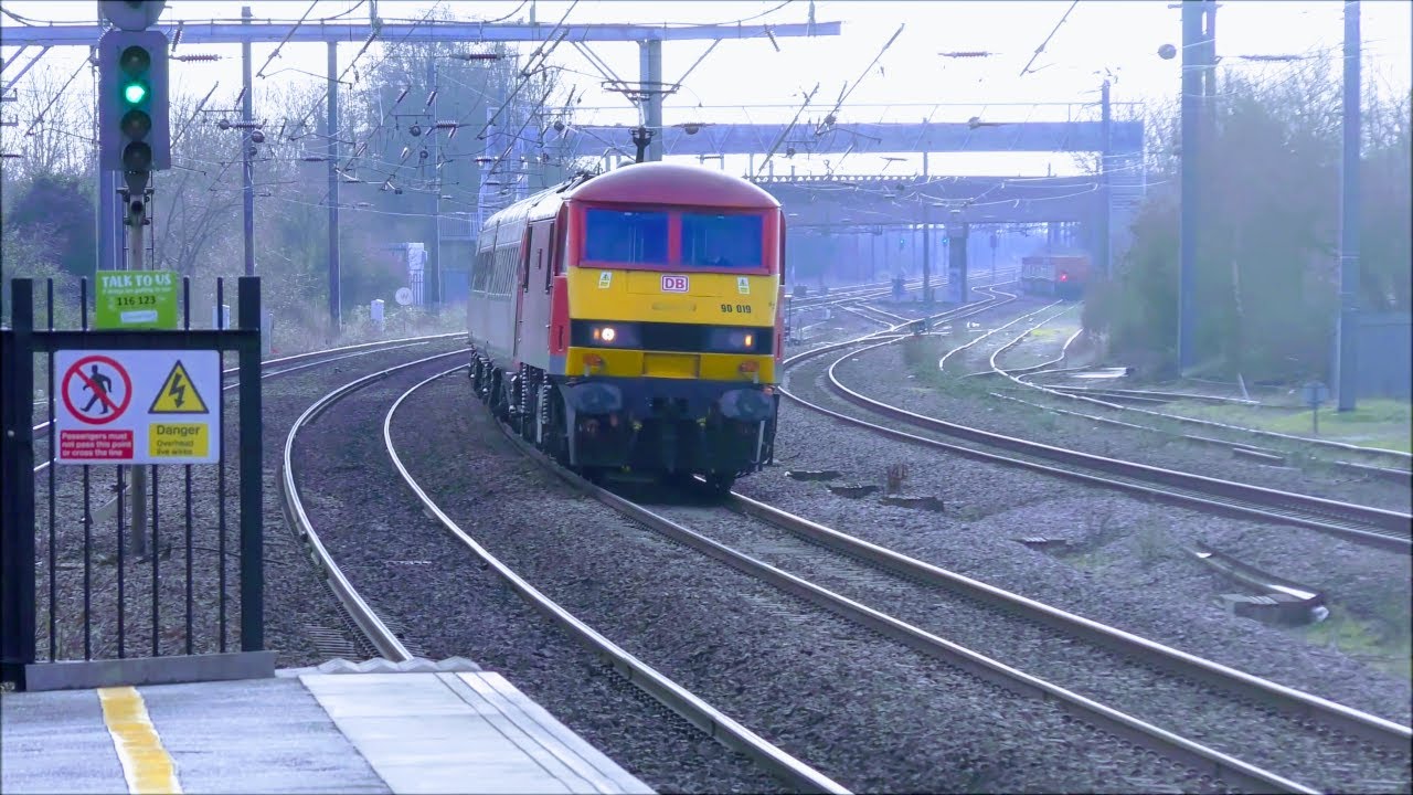 Fast Trains at Biggleswade, ECML | 02/02/19
