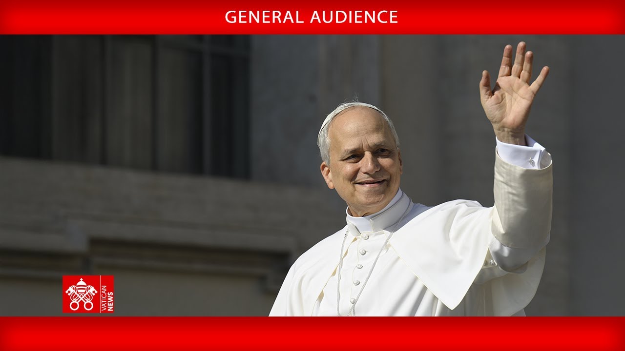 July 30 2025 General Audience- Pope Leo XIV