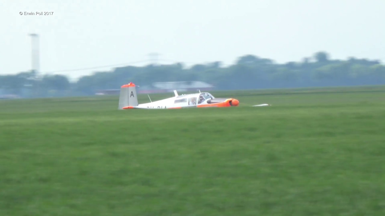 Oostwold Airshow Arrival Saab Safir Saturday 2017