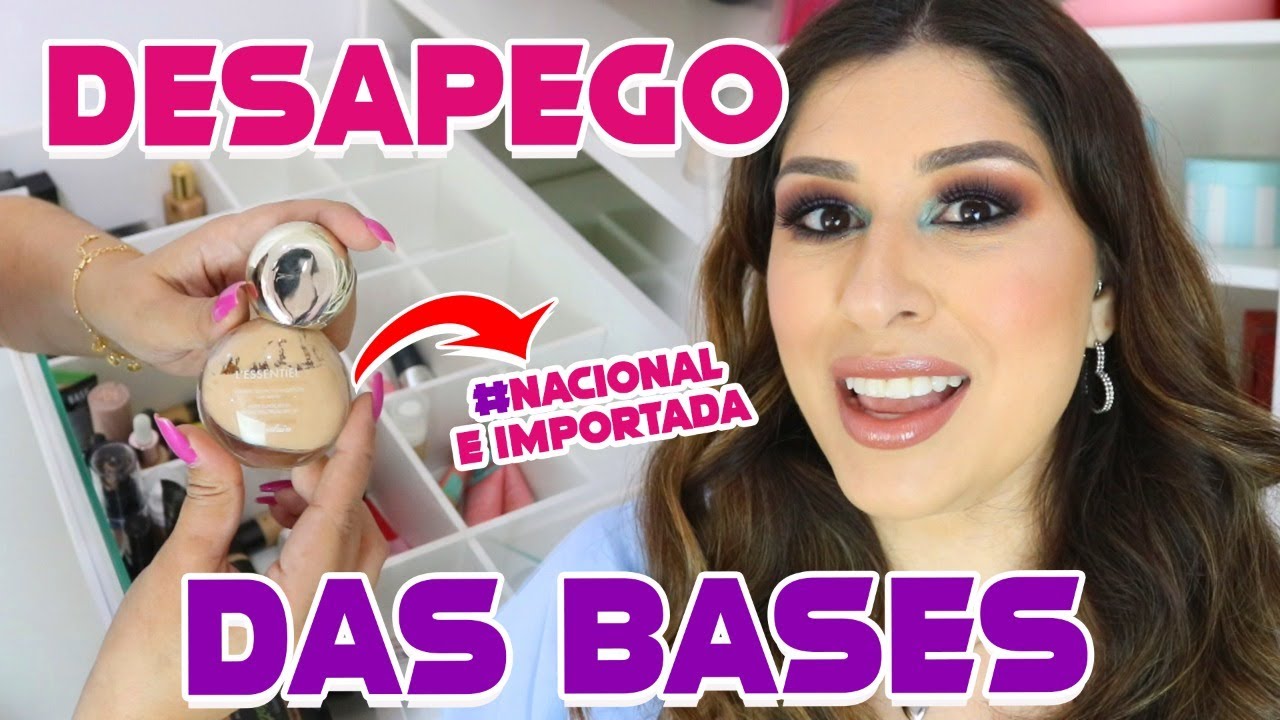 MOSTREI TODAS AS MINHAS BASES - ORGANIZA E DESAPEGA