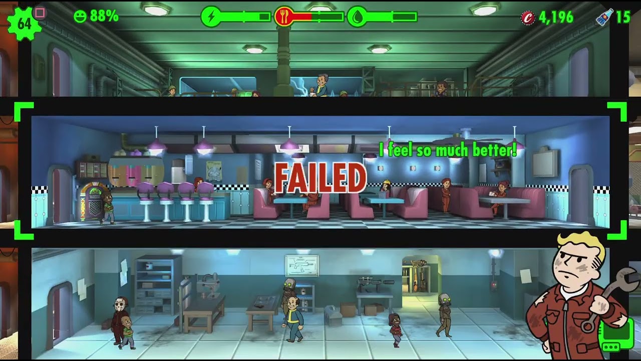 Getting every achievement in fallout shelter - part 16