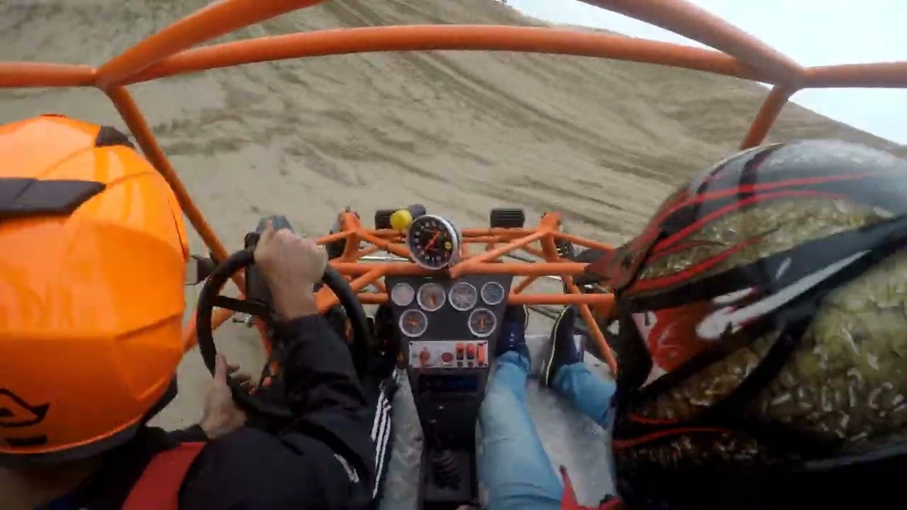 onboard surfeando los huellones del medano blanco necochea, vw 1.8 t gacel made in qqn