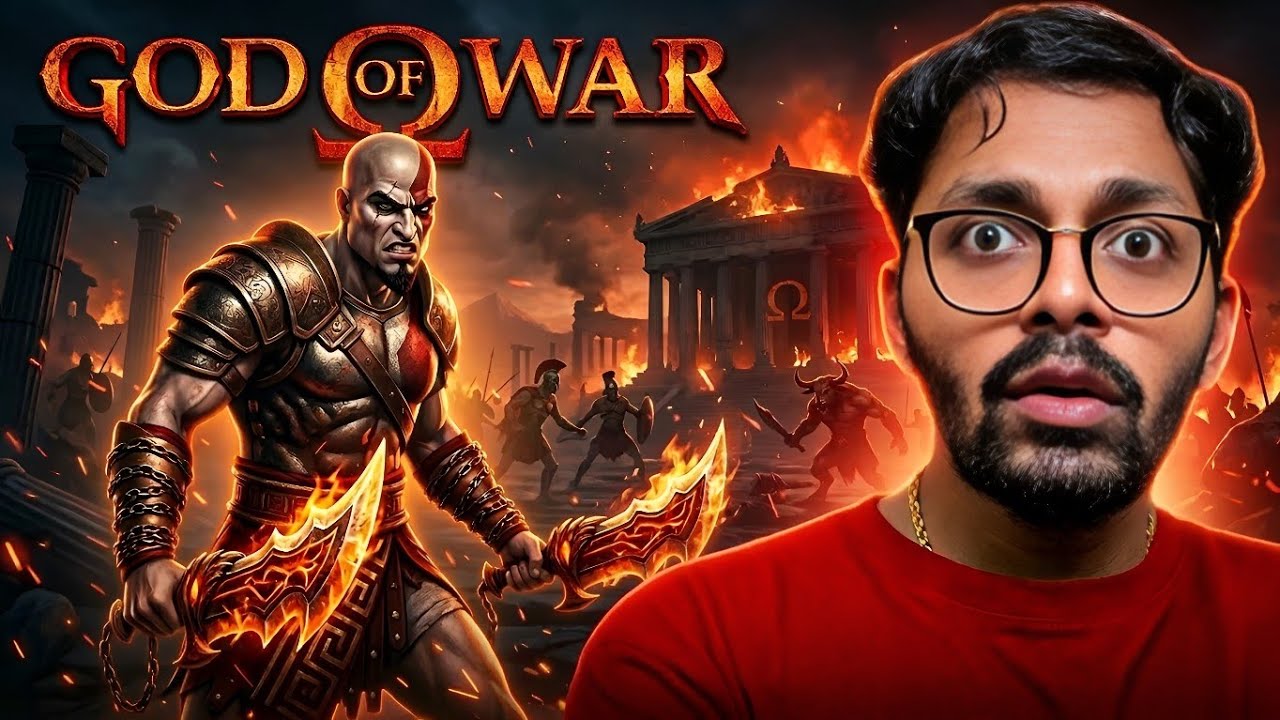 🔴 The OG Bahubali Kratos! GOD OF WAR (2005) Gameplay #2  ⚔️🔥 | Omiztech