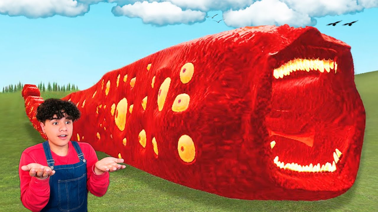 TRAIN EATER pero si me ATRAPA se HACE MAS GIGANTE!?