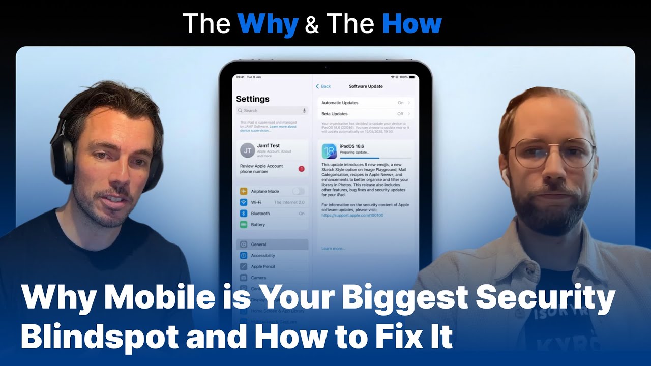 Why Mobile Devices are Your Biggest Security Blindspots & How to Fix It (Enterprise Mobile Security)
