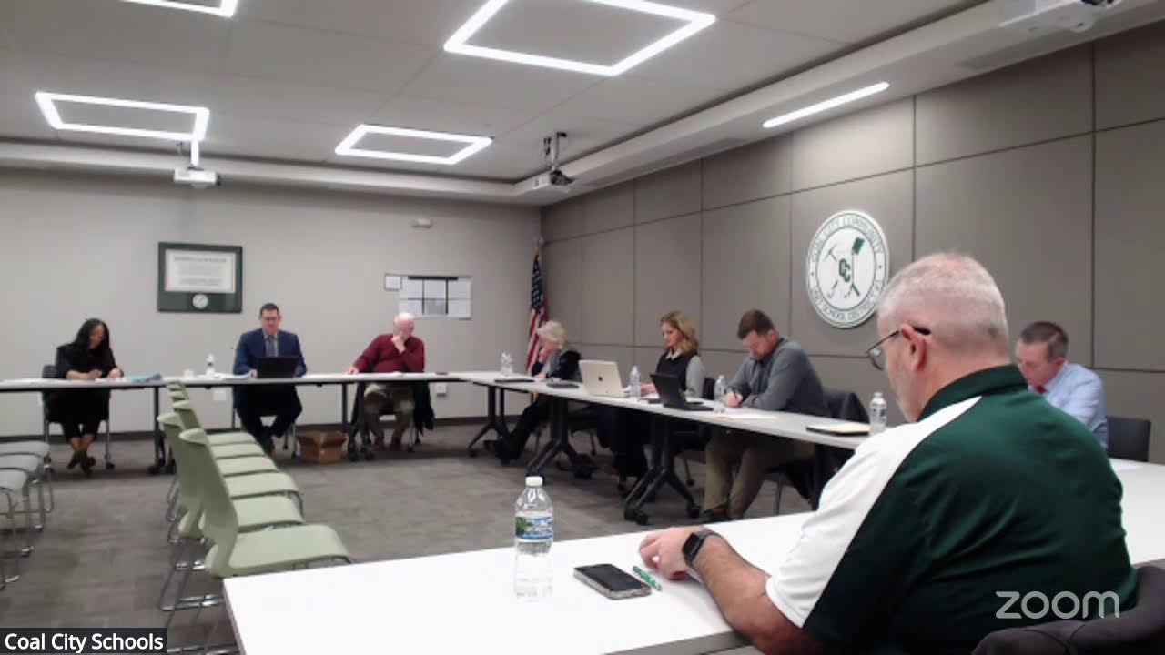 Coal City Board Ed Meeting