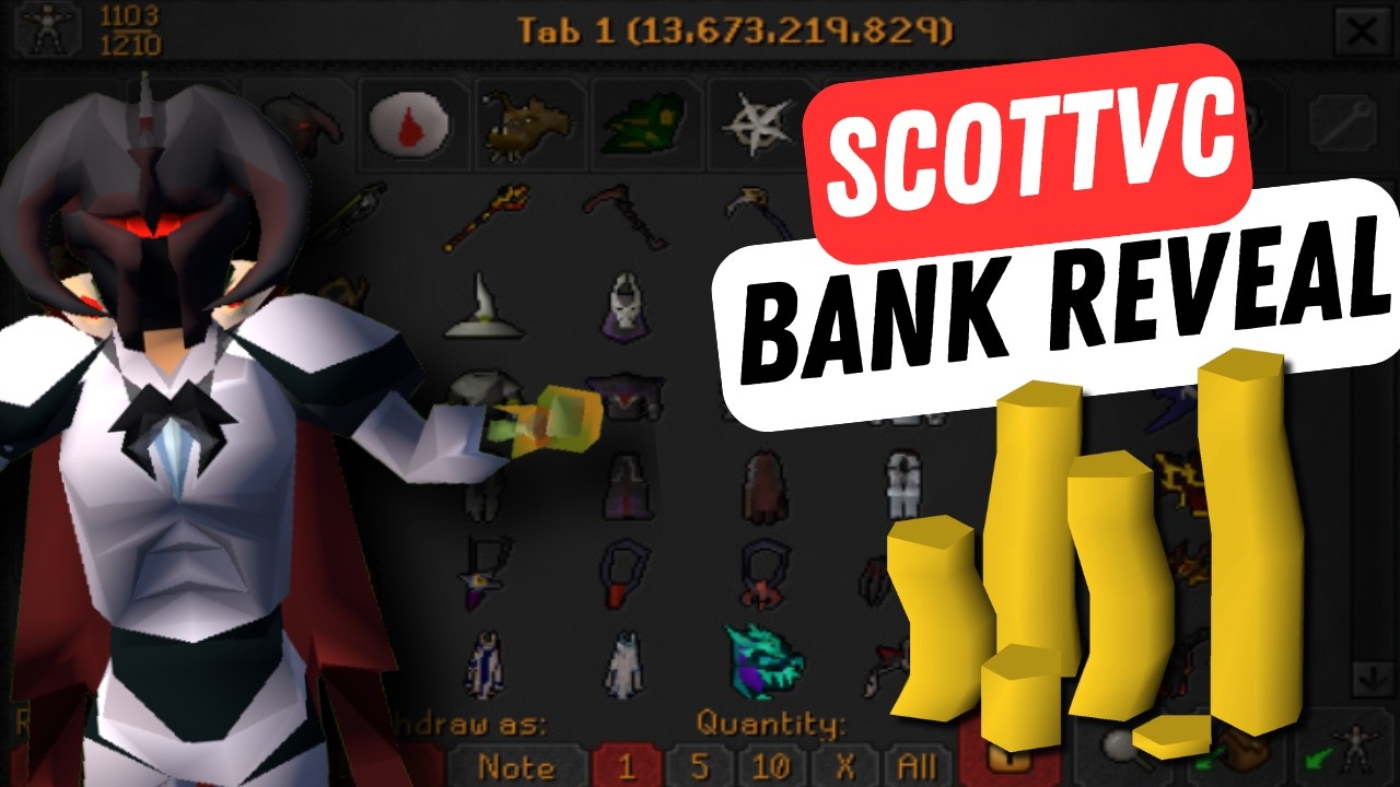 OSRS Ironman 24B+ Bank & Collection Log Overview 2025 | Scottvc