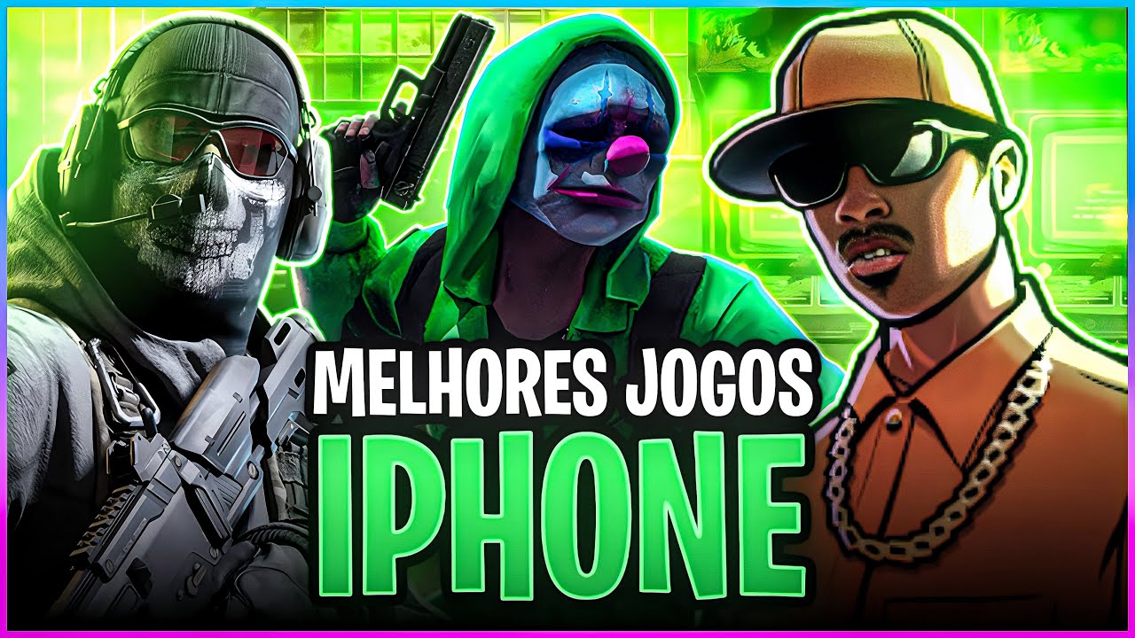 👾🎮OS 24 MELHORES JOGOS PARA IPHONE QUE VOC&Ecirc; PRECISA JOGAR