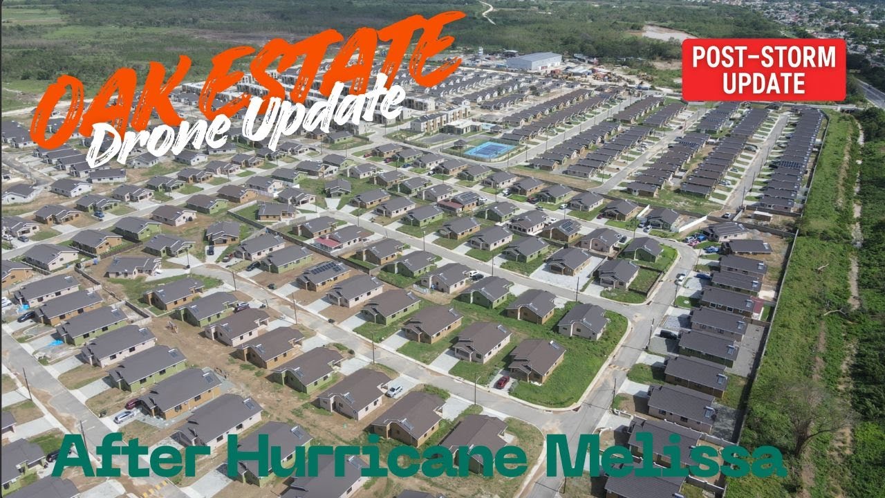 🌪️ Oak Estate Drone Update After Hurricane Melissa | Post-Storm Aerial Footage & Damage Assessment