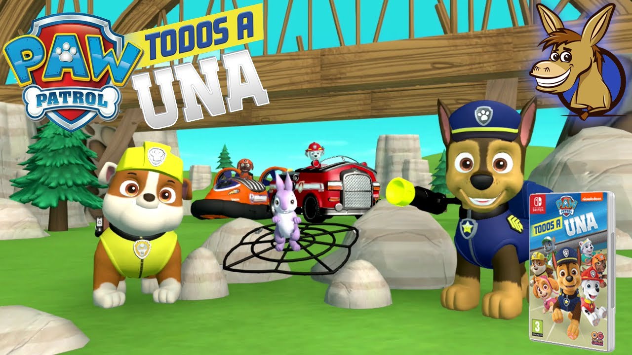 Salva a los Conejitos - Patrulla Canina Todos a Una Gameplay #3 [Nintendo Switch]