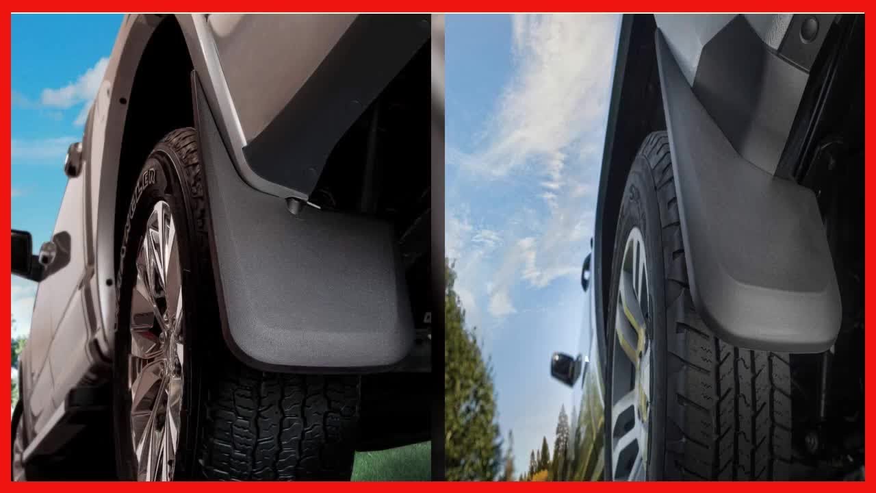 Husky Liners Mud Guards  Front Mud Guards   Black  58201  Fits 2015 2020 Chevrolet Suburban