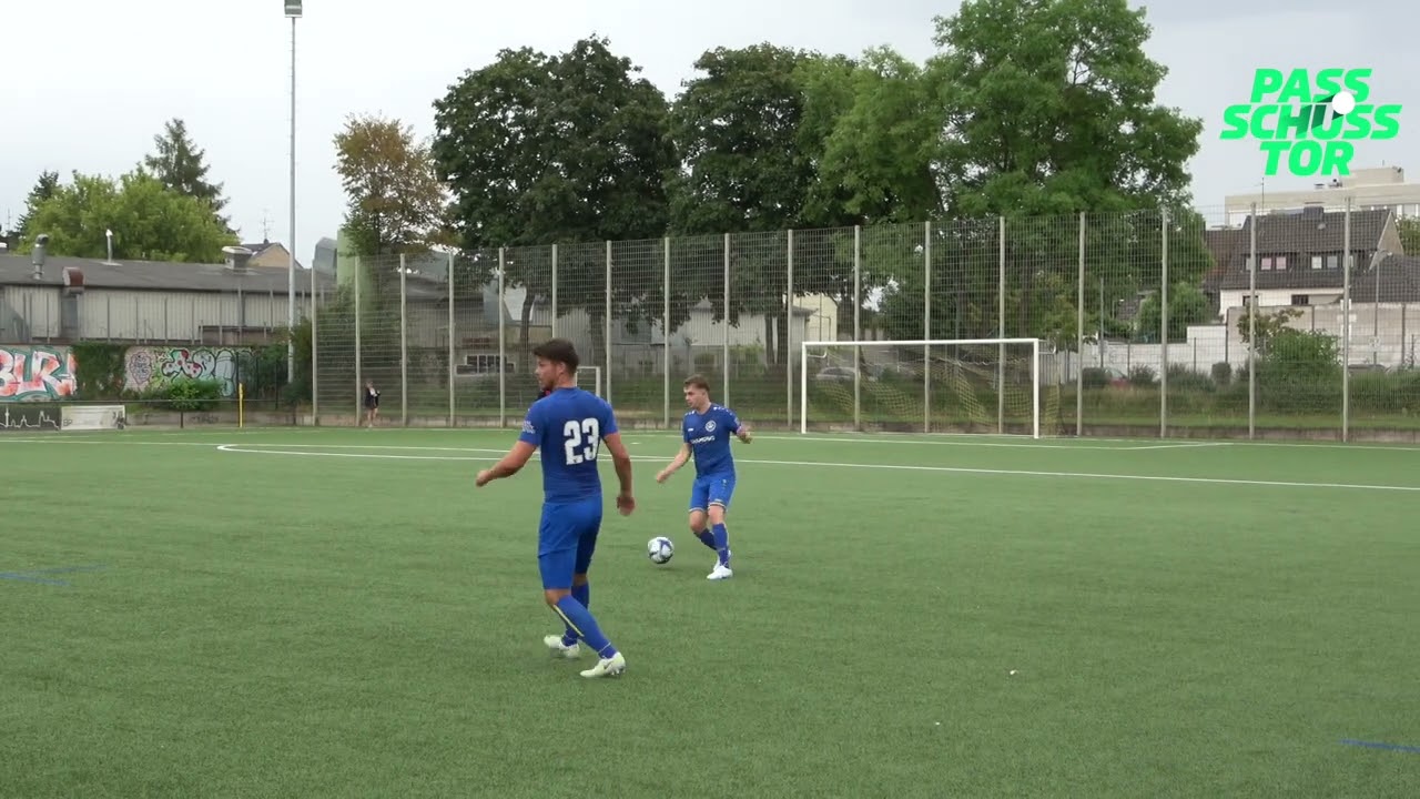 DJK Roland West - SC West Köln | Pass Schuss Tor