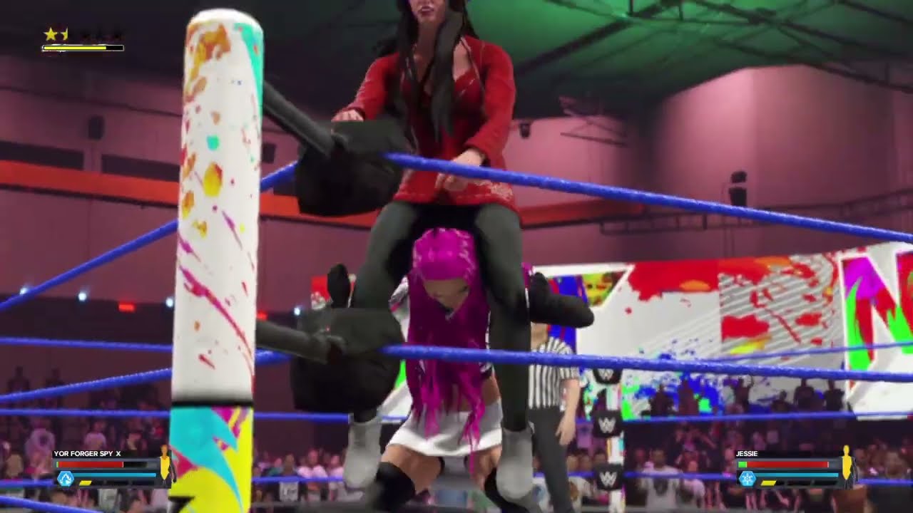 WWE 2K24: Yor Briar vs. Jessie