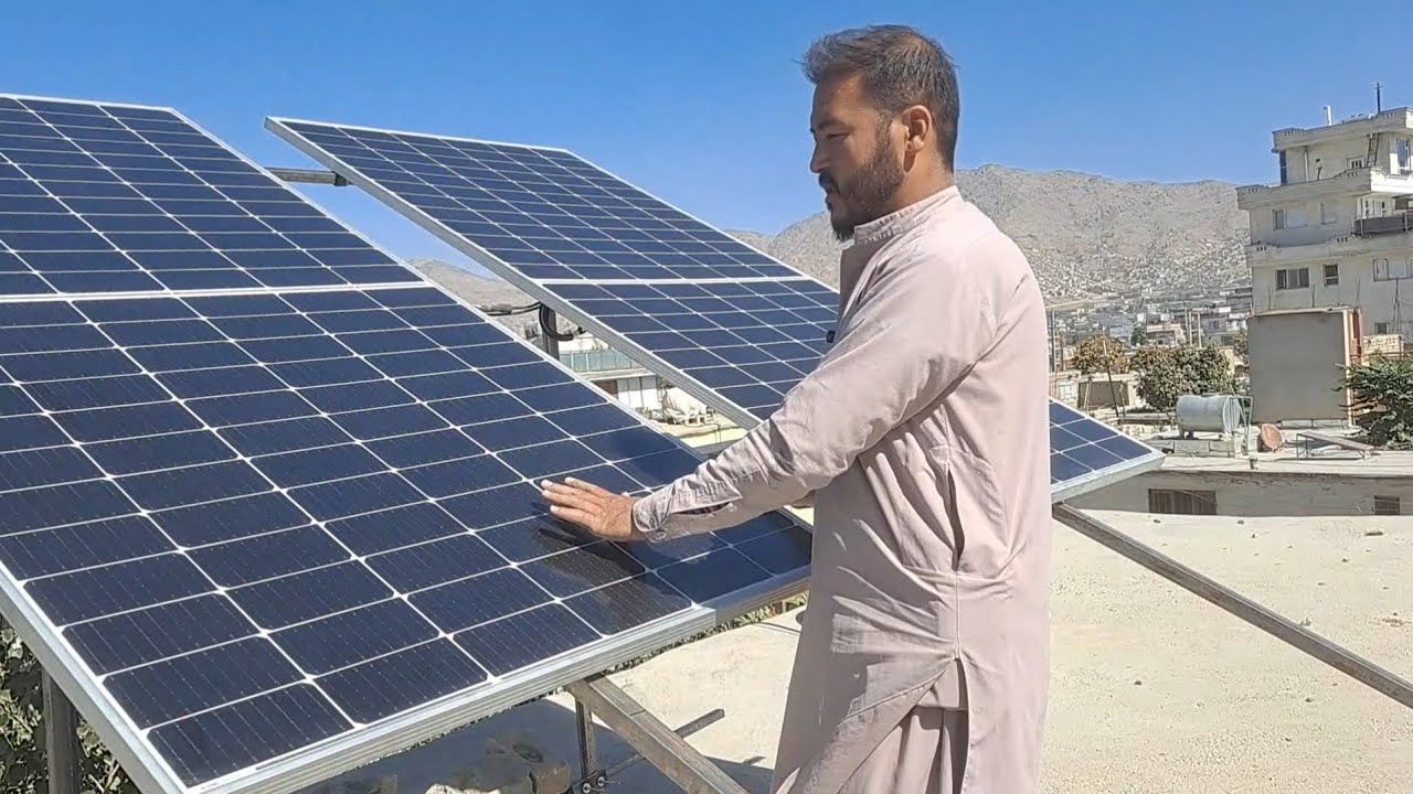 نصب و فعال سازی 1 کیلووات برق خورشیدی 