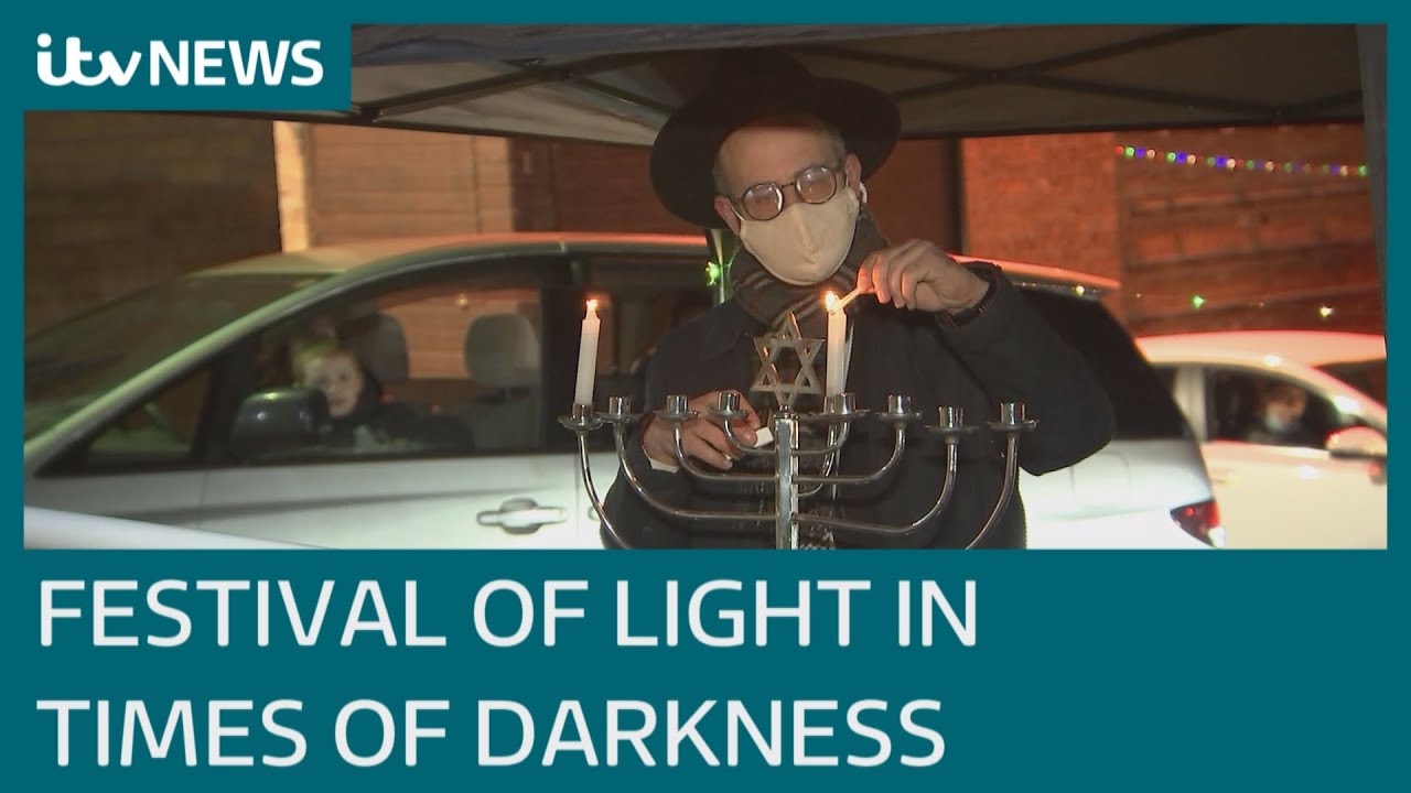 How Jewish communities are celebrating Hanukkah despite Covid | ITV News