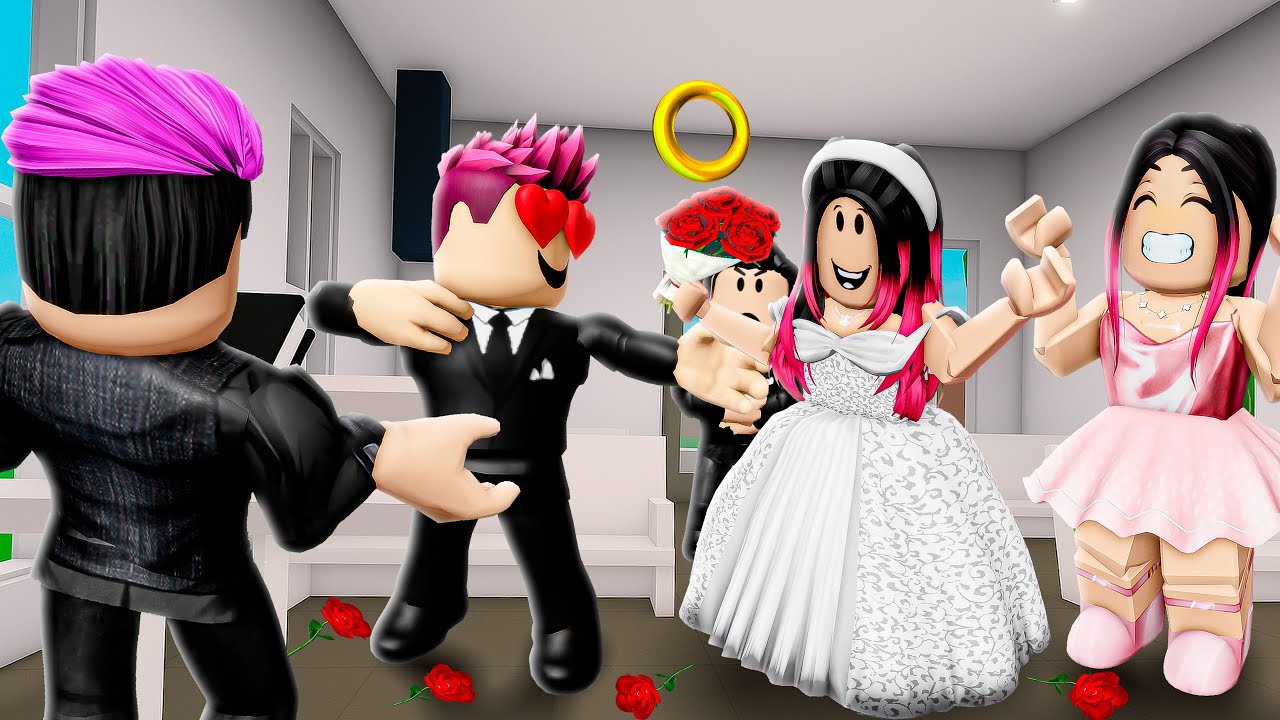 MEU AMIGO SE CASOU COM A CRUSH em BROOKHAVEN! 💘💍💘