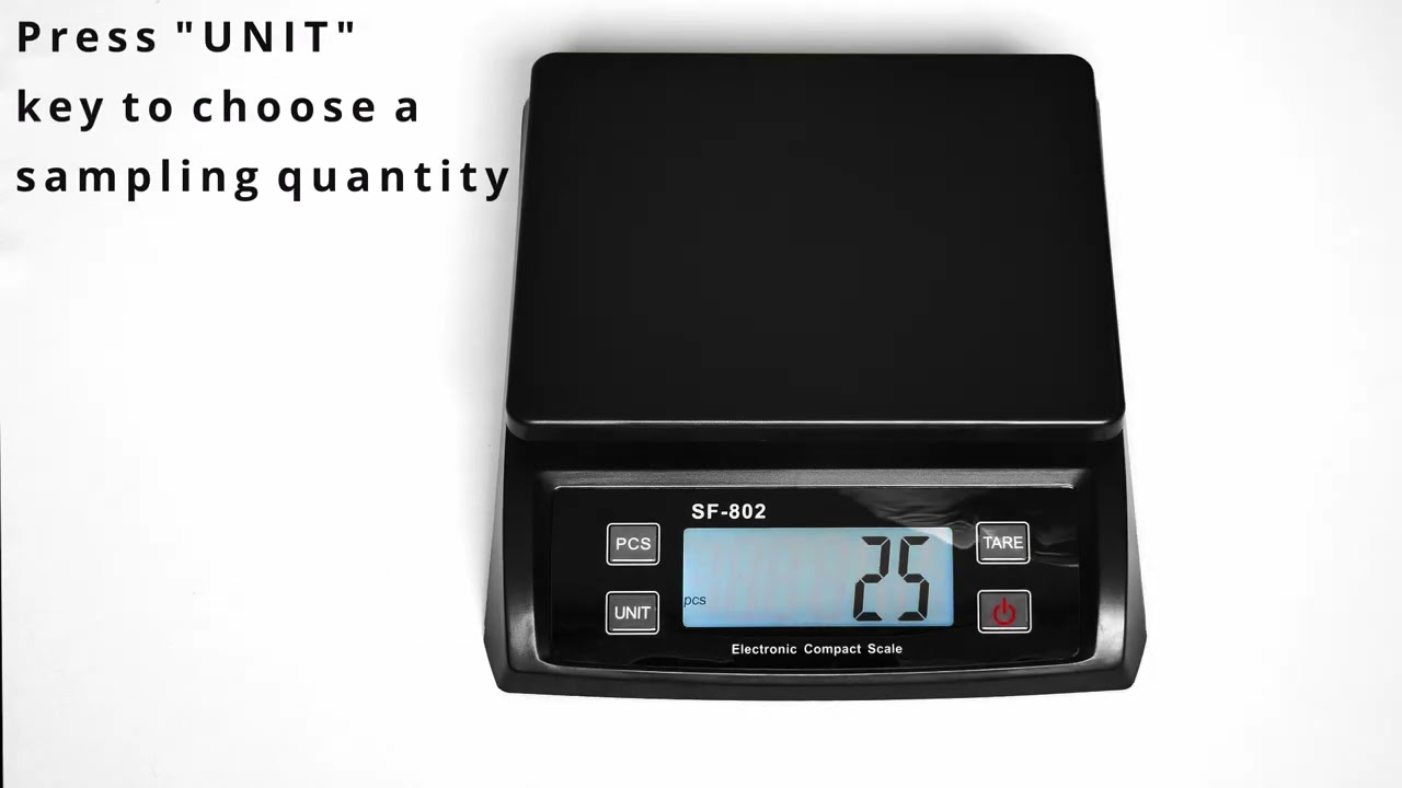 Digital Shipping Scale 66Lb / 30Kg SF 802 PCS Mode