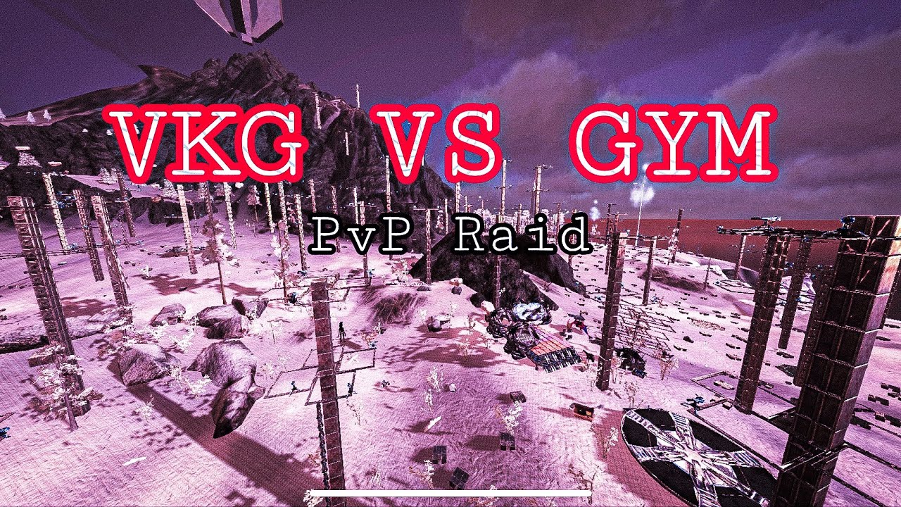 ArK mobile / Pvp raid / 1 push wipe ..but it was also abused by VKG ... GAME GOOD ! 