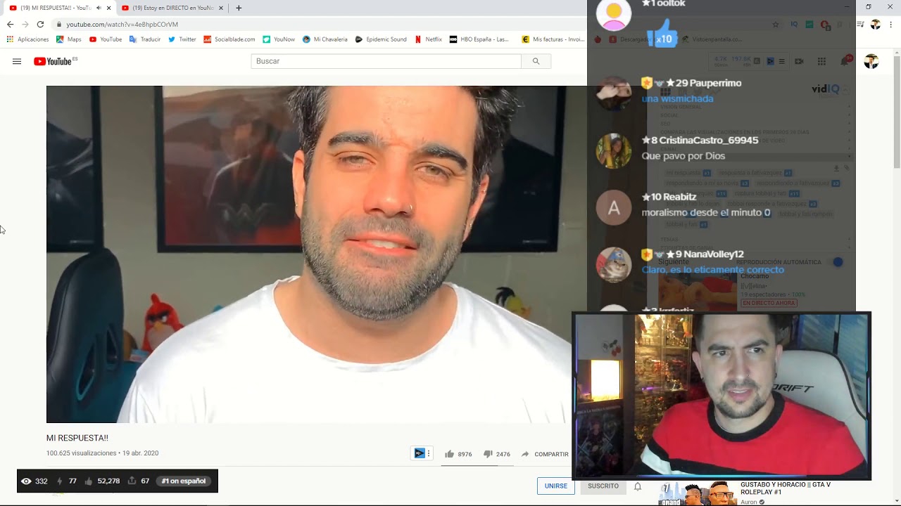 TOBBALINK RESPONDE A FATI VAZQUEZ