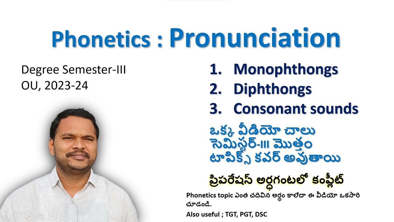 Phonetics #phonetics #monophonic #dipthongs #dscenglish