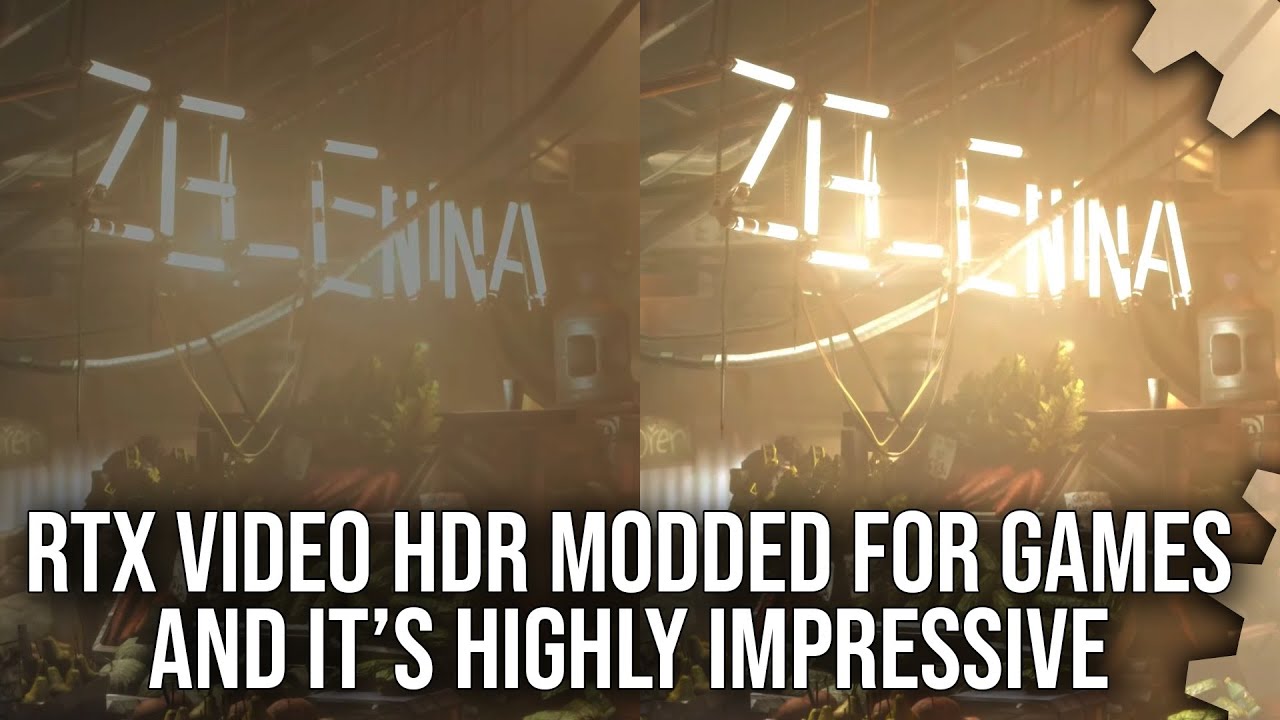RTX Video HDR Modded For Games... And The Results Are Excellent