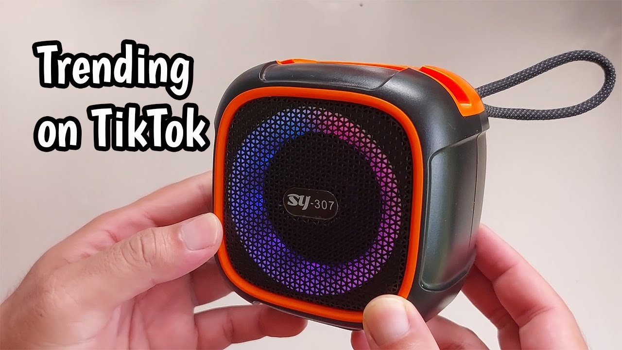 Trending on TikTok Bluetooth Speaker SY 307 with GOOD BASS - June 2025