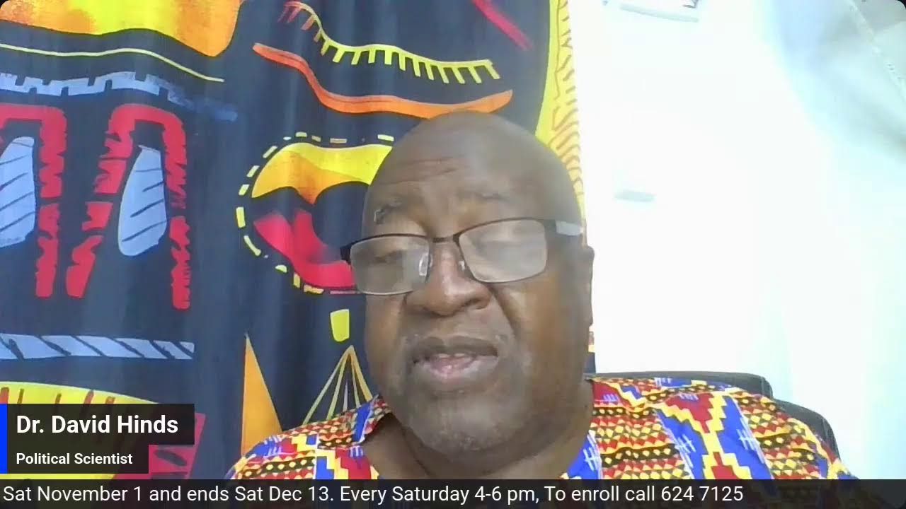 Political turbulence with Dr Vincent Adams and Tacuma Ogunseye