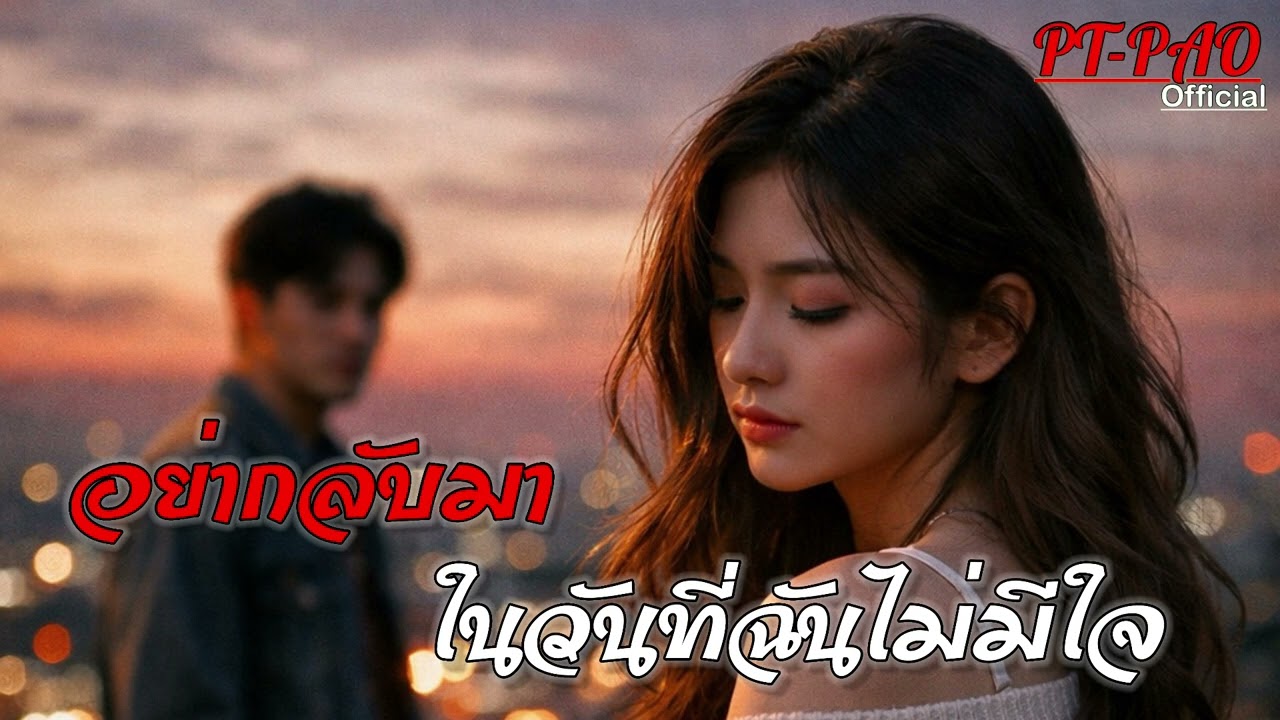 อย่ากลับมาในวันที่ฉันไม่มีใจ - PT-Pao [ Official Audio]