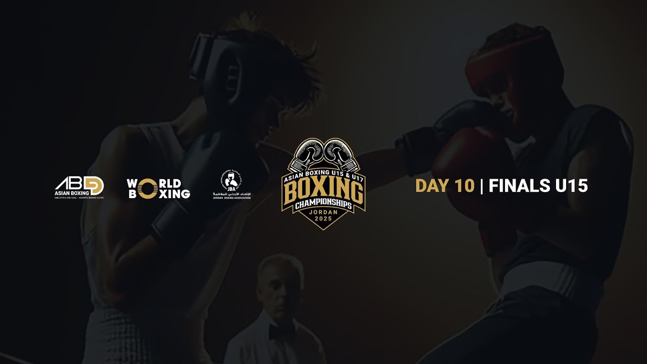 Day 10 |U15 Finals | Asian Boxing U15 & U17 Boxing Championships Amman