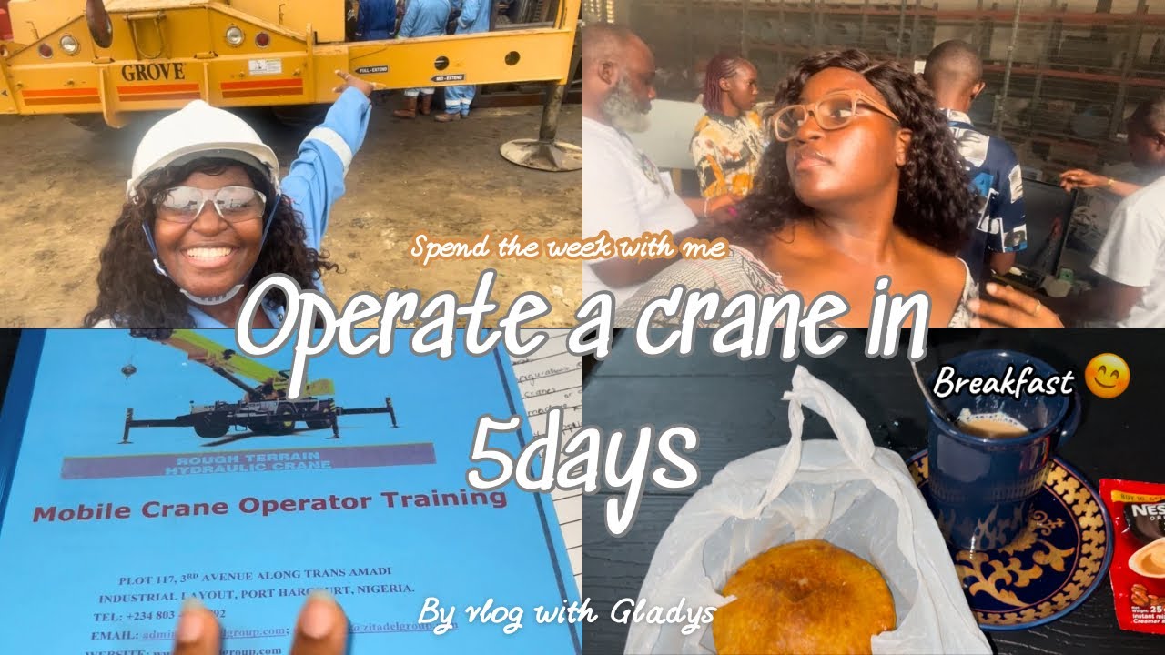 Crane Operator Training Course in Nigeria Part 1